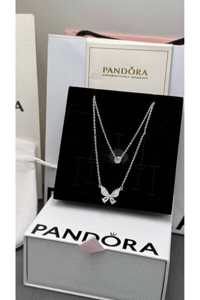 Generic Gold Chain Necklace with Decorative Stone Pendant