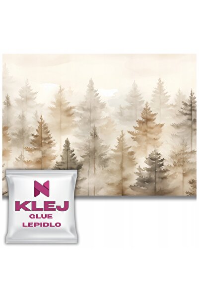 Naklejkomania Fototapet Pentru Dormitor In Living, Cu Furnir Decorativ Bej-Pa...