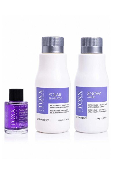 Hair TOXX مجموعة العناية بالشعر المنزلية من هير توكس - 3 قطع