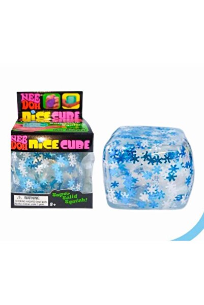 Needoh Nice Cube -Sensory Squeeze Toy with Super Solid Squish - 2.25" Cube