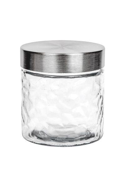 OEM Borcan de depozitare din sticlă, cu capac metalic, 900ml, practic pentru ...