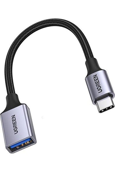 Ugreen US378 USB 3.0 to USB-C OTG Adapter, Gray