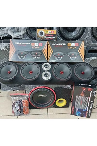 Boschmann 20 cm full set oto ses sistemi paketi