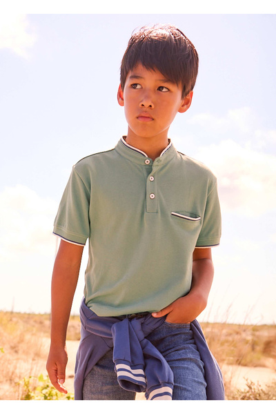MAYORAL Boy's Polo Collar T-Shirt 6163