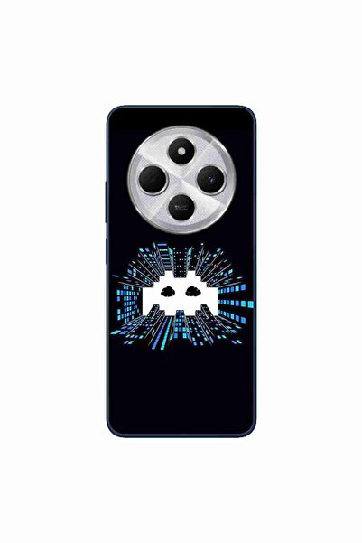 OEM Husa compatibila cu Xiaomi Redmi 14C Silicon Gel Tpu Model Sky Invaders