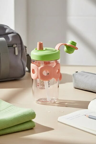 Miniso Shotay Bubbl Tritan Mug 650 Ml – Pipetli ve Şık Tasarımlı Su Şişesi