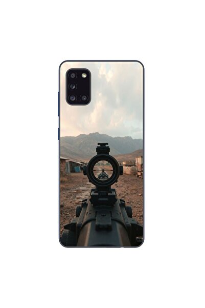OEM Θήκη συμβατή με Samsung Galaxy A31, από σιλικόνη gel TPU, με σχέδιο  "Fir...