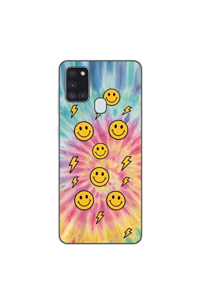 OEM Case compatible with Samsung Galaxy A21s Silicone Gel Tpu Pattern Retro S...