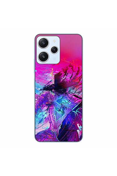 OEM Калъф, съвместим с Xiaomi Redmi 12 4G, със силиконов десен KPop Demon Hun...