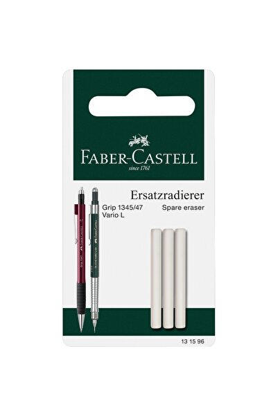 Faber Castell Rezerve de radieră 3 bucăți pentru creion mecanic 1345/47 Faber...