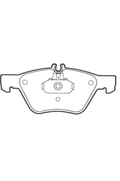 SRLine Set Placute frana punte fata Polonia Mercedes Clk (C208/A208), Clasa E...