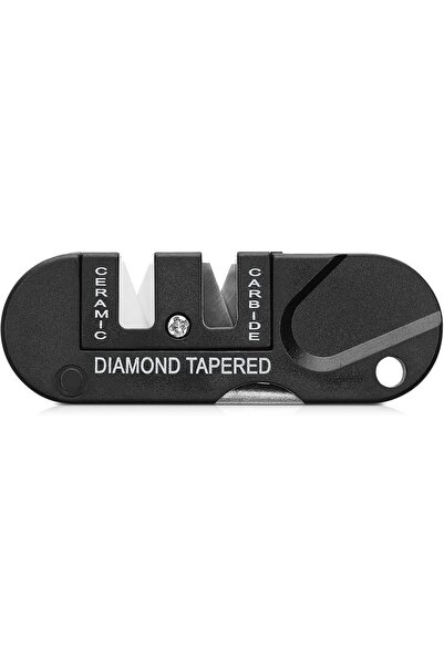 OEM Dispozitiv negru pentru ascutit 3 in 1 tip breloc