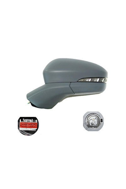 RapidAuto Oglinda exterioara Ford Mondeo, 03.2015-, Stanga, reglare electrica...