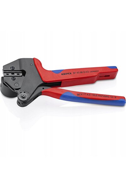 Knipex Clește de sertizat pentru conexiuni solare fotovoltaice Conector MC4 E...