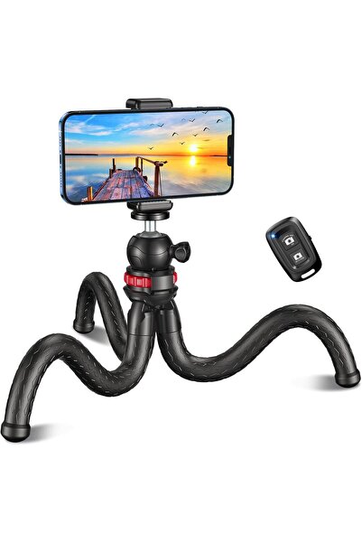 Cirycase Trepied cu telecomandă, compact și stabil, flexibil, portabil, 360 °...