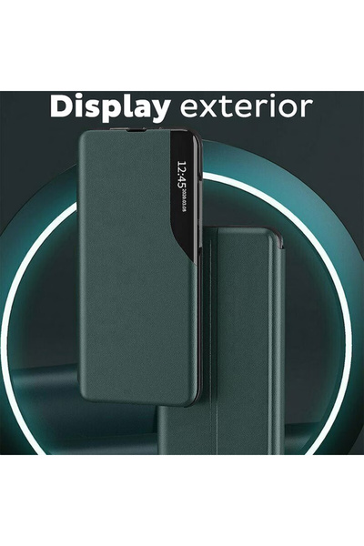 DD Daden Husa pentru Honor Magic 8 Lite Tip Carte, S-View, Functie de Stand, ...