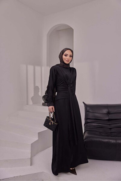 Bwest فستان - أسود