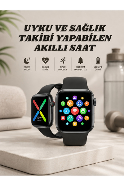 Genel Markalar Akıllı Saat Wireless Şarj Yüksek Çözünürlüklü Müzik Dinleme Se...
