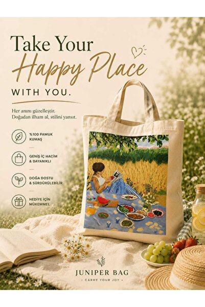 Juniper BEZ ÇANTA , TOTE BAG