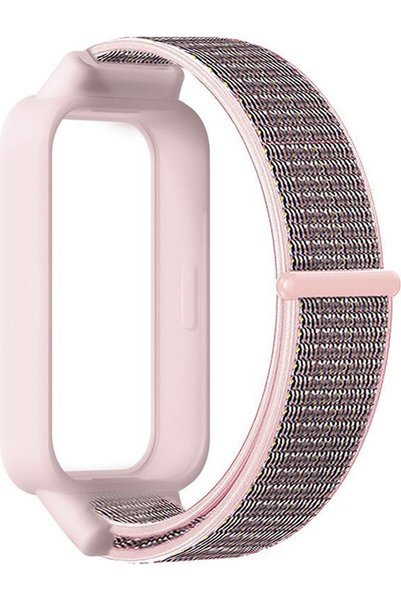 BASİAS Xiaomi Redmi Smart Band 3 / Xiaomi Smart Band 9 Active Cord Woven Fabric Strap