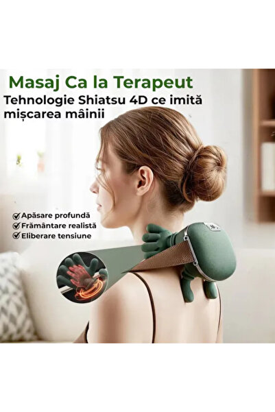 OEM Aparat de masaj profesional pentru zona cervicală și umeri cu „mâini bion...