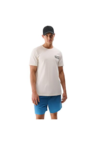 4F Tricou bărbătesc cu mânecă scurtă, mărimea L
