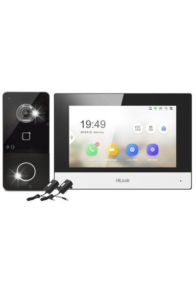 HIKVISION CAMERA WIDEODOMOFON Domofon WiFi Hikvision HiLook Aplicație KIS603-...