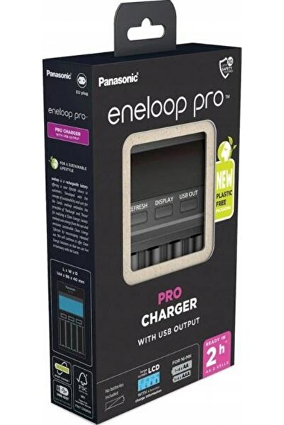 PANASONIC ÎNCĂRCĂTOR ACUMULATORI NI-MH ENELOOP BQ-CC65 BLISTER (BQ-CC6)