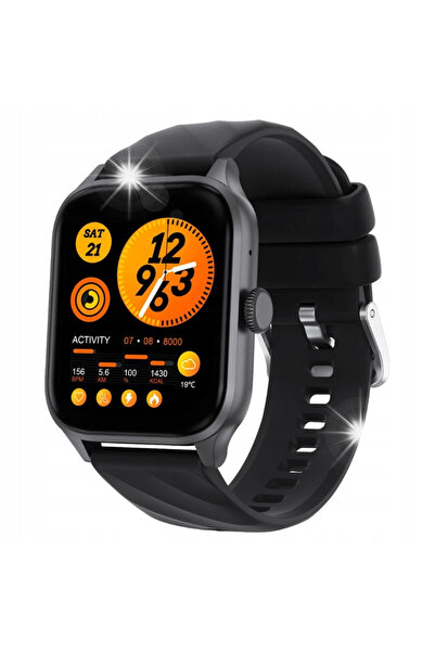 Kraft&dele Smartwatch Weofly Active negru TFT Bluetooth 260mAh elegant