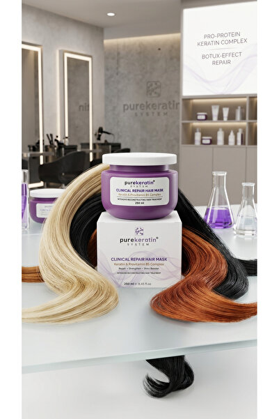 purekeratin system قناع الشعر للإصلاح السريري (قناع الشعر للإصلاح المكثف 250 مل)