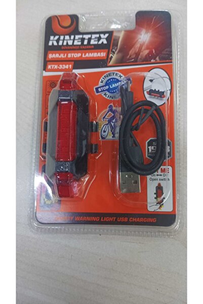 KİNETEX BİSİKLET LAMBASI ŞARZLI