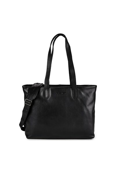 Plevier Catz Aktentasche RFID Schutz Leder 43 cm Laptopfach