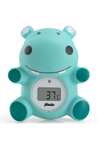 Alecto Termometru de baie BC-11 HIPPO, Hipopotam plutitor, Albastru
