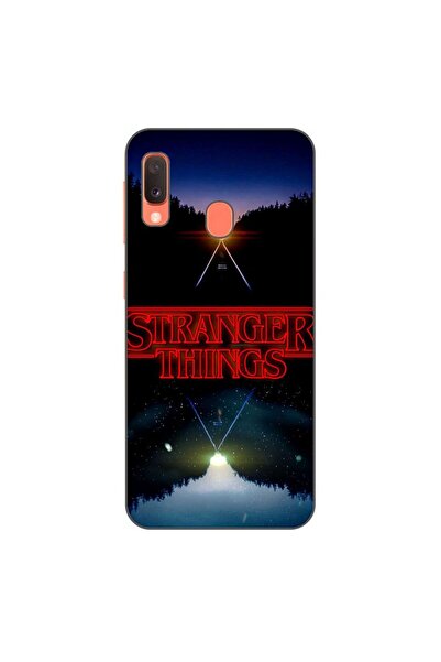 OEM Husa compatibila cu Samsung Galaxy A20e Silicon Gel Tpu Model Stranger Th...