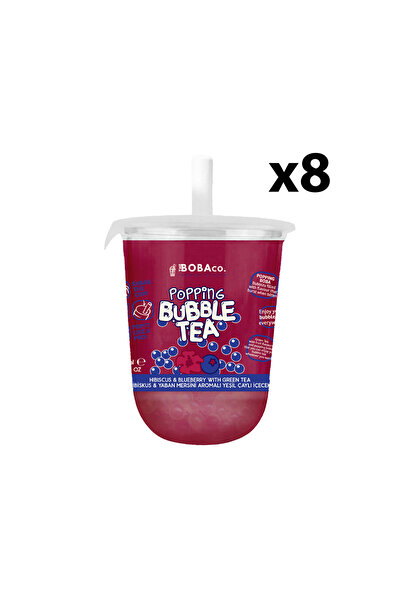 The Bobaco Bubblicious Popping Bubble Tea Popping Bubble Tea Hibiskus & Yaban...