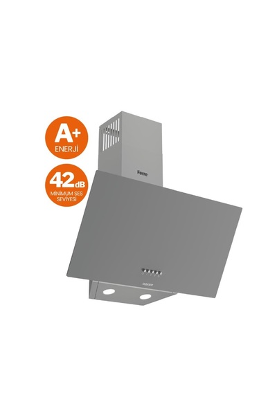 Bosch & Ferre Antrasit 3 lü Ankastre Set - Ultra Sessiz Davlumbaz - 42 dB ( HUA717BN0T - SS208 - D088-SA ) Buhar Destekli