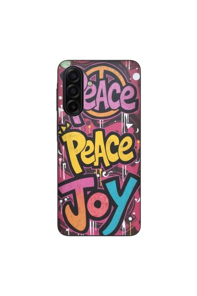 OEM Husa compatibila cu Samsung Galaxy A17 Silicon Gel Tpu Model Peace and Jo...