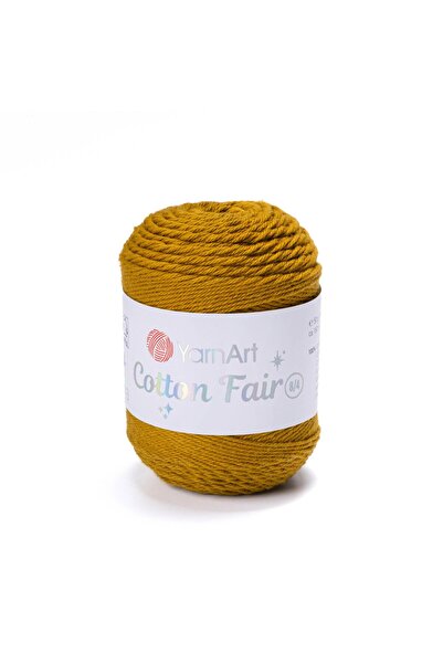 Yarnart COTTON FAIR 8/4 - Fir de tricotat muștar-5522