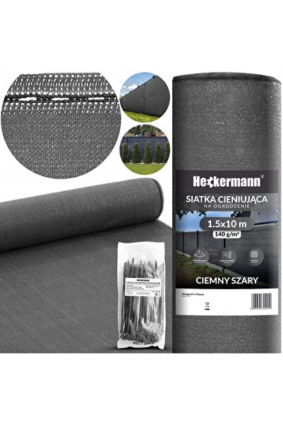 Kraft&dele Plasa de umbrire pentru gard, balcon, mascare, 1,5x10m, 90% UV, re...
