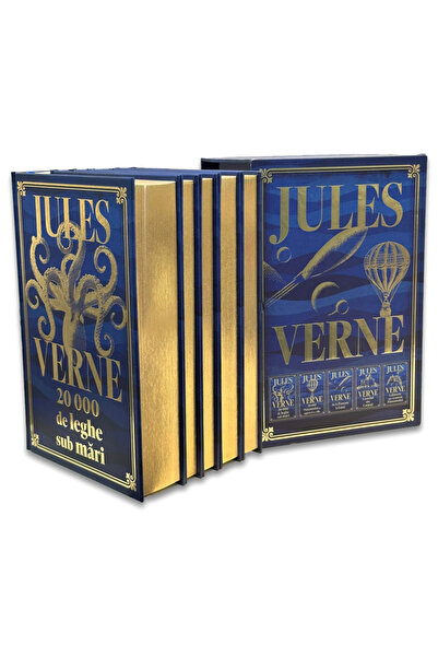 Editura DPH 5 Vol. Set Jules Verne (Collector's Editions), Jules Verne - DPH ...