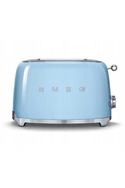 Smegexa Prăjitor de pâine Smeg TSF01PBEU cu 2 patine, 950W, Oțel inoxidabil, ...