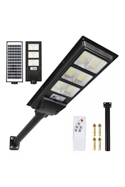 Kraft&dele Lampă Solară Stradală de Exterior pentru Grădină, cu Senzor de Lum...