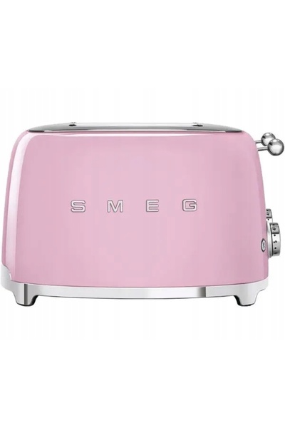 Smegexa Prăjitor de pâine Smeg TSF03PKEU 4 felii 2000W Oțel inoxidabil Roz