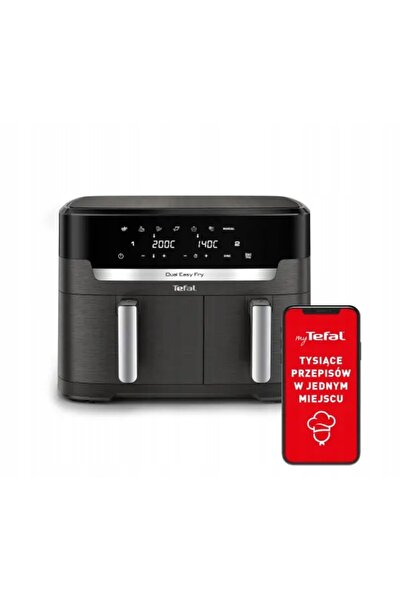 Tefalle Friteuză fără ulei Tefal Dual Easy Fry EY942HE0 2700W 11L Gri
