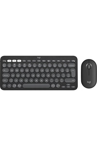 Kraft&dele Set mouse și tastatură Logitech Pebble 2 Combo Negru wireless