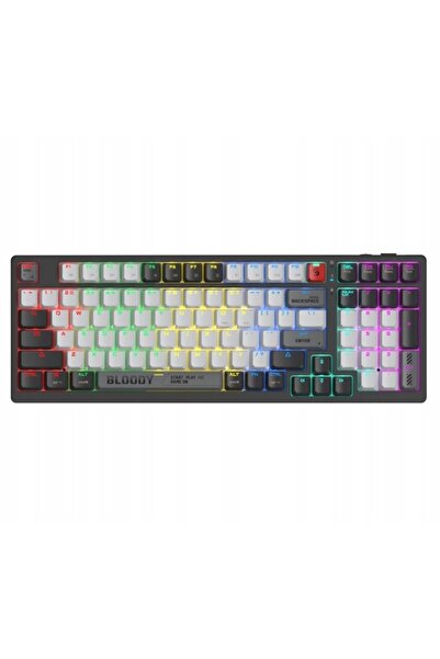 Kraft&dele Tastatură wireless mecanică A4tech Bloody WS98 Gri