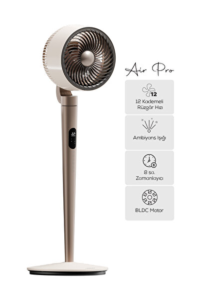 Xenon Smart Ayaklı Vantilatör Air Pro | Akıllı, Sıcaklık Sensörlü, 3D Salınım...