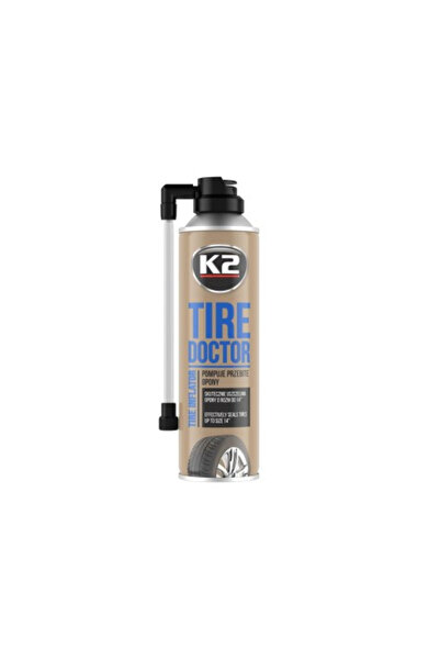 K2 Spray umflat si reparat anvelope Tire Doctor, 400ml