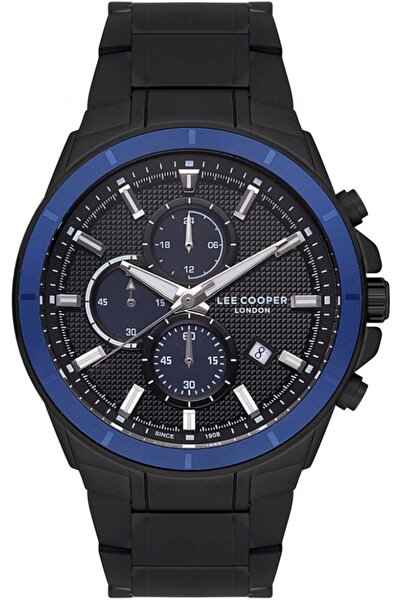 Lee Cooper ceas bărbătesc LC07172.650 — negru, stil fashion, ca un cadou.