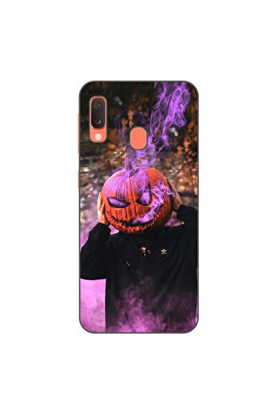 OEM Husa compatibila cu Samsung Galaxy A20e Silicon Gel Tpu Model Halloween C...
